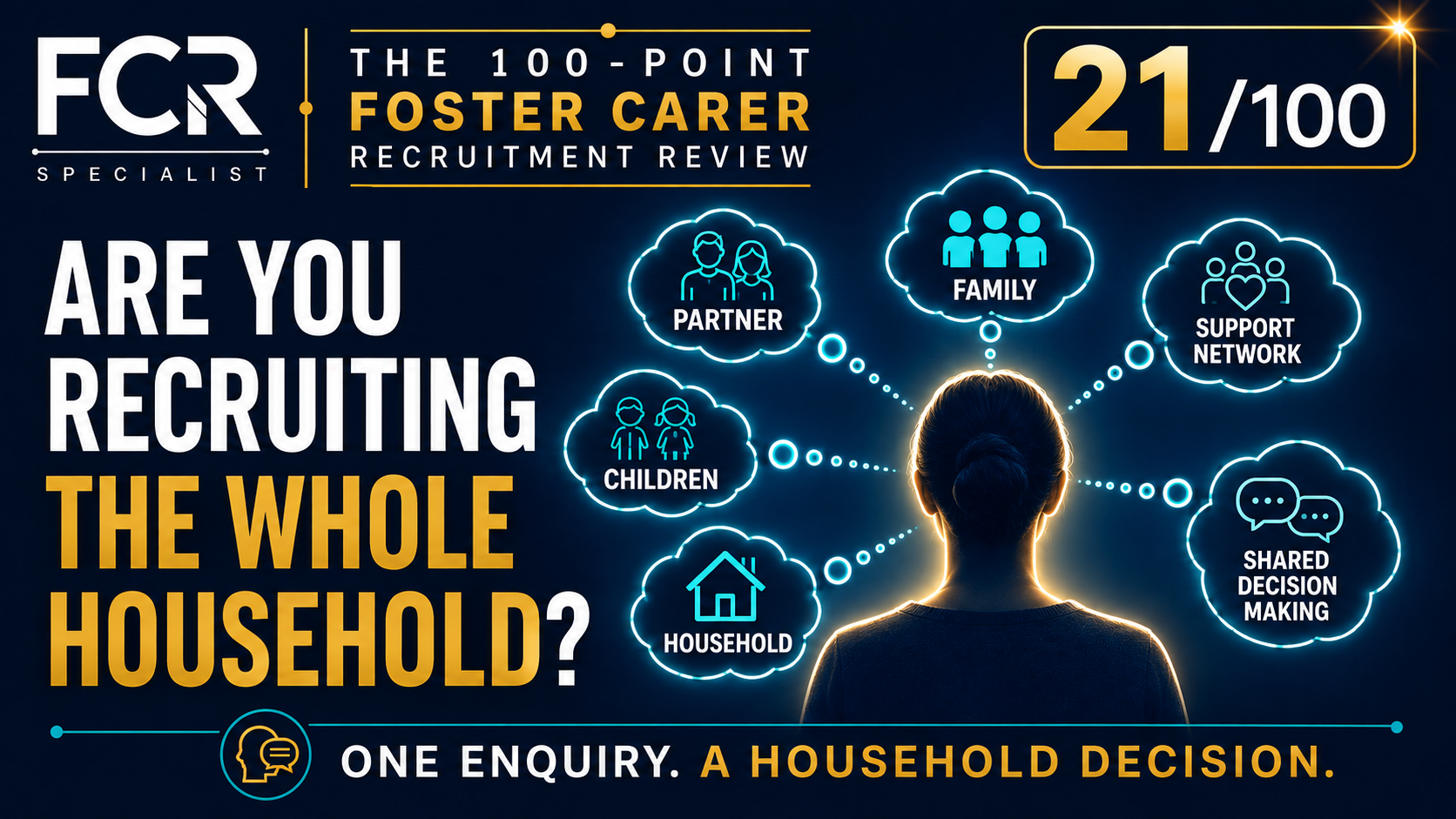 Point 21/100 — Are You Recruiting the Individual — or the Whole Household?