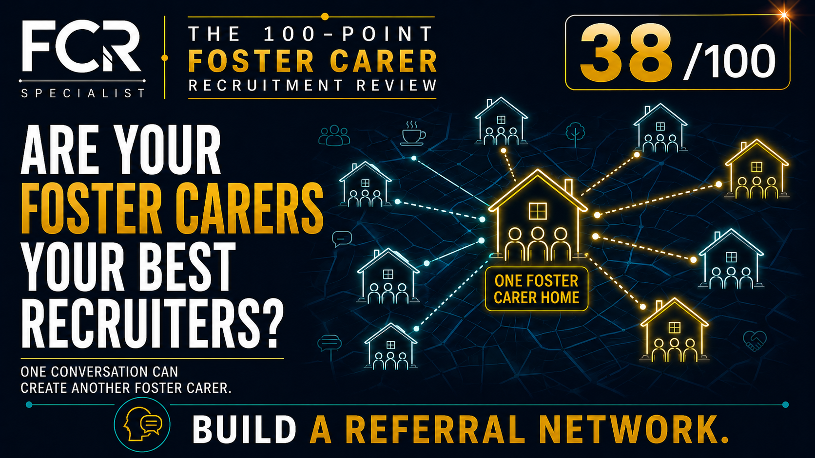 Point 38/100 — Referrals & Word of Mouth: Are Your Foster Carers Your Best Recruiters?