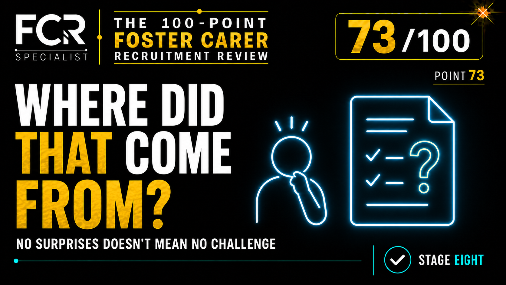 Point 73: Does the Form F Contain Any Surprises?