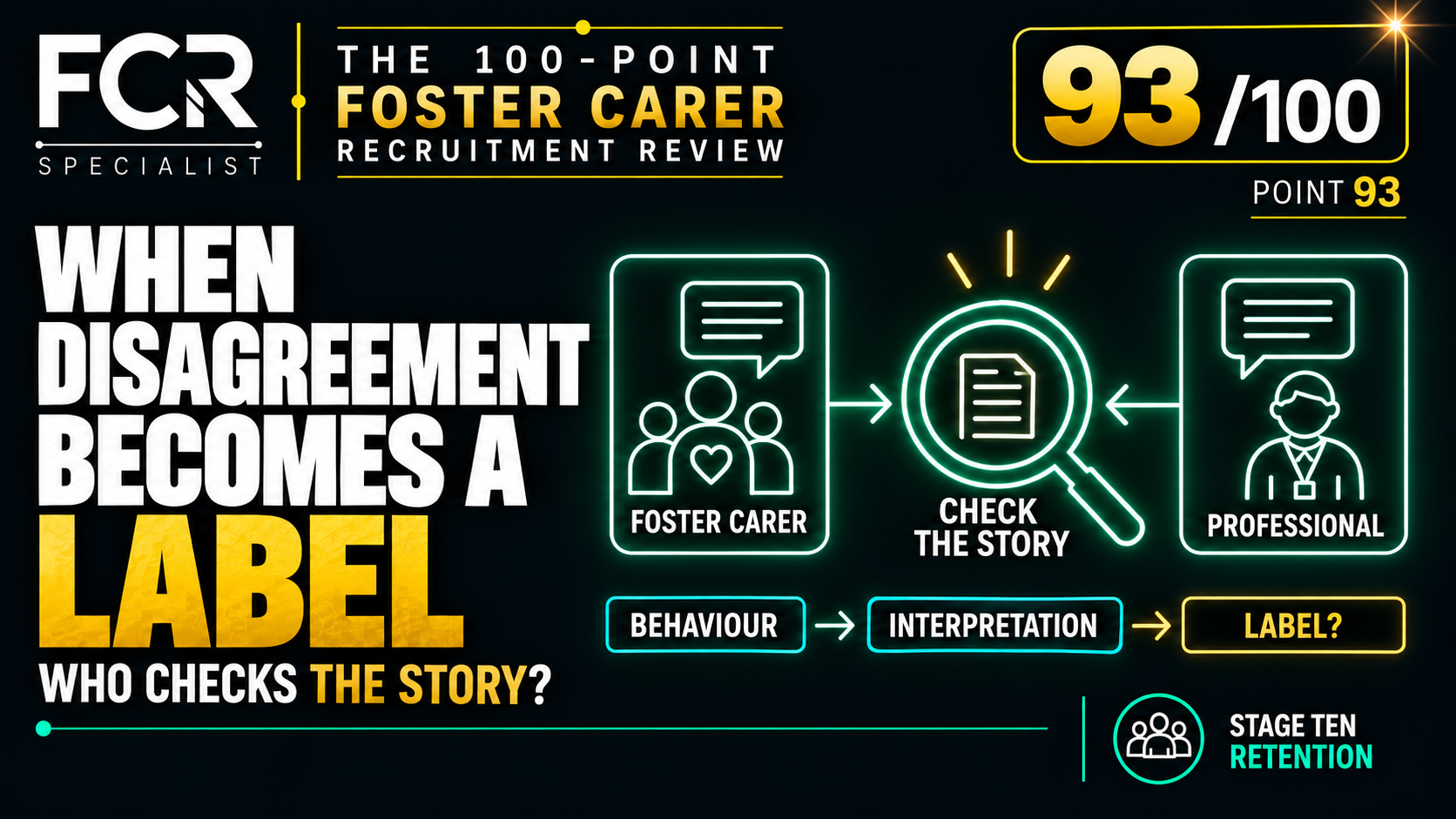 POINT 93/100 — WHEN DISAGREEMENT BECOMES A LABEL: WHO CHECKS THE STORY?