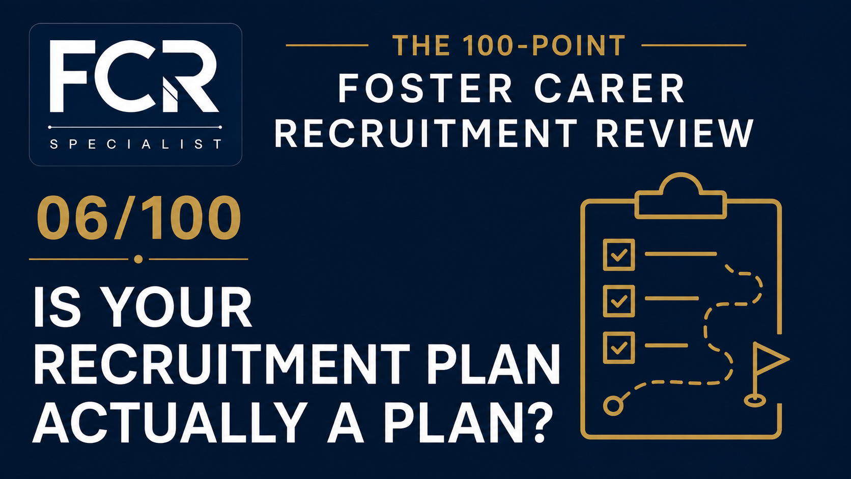 POINT 06/100 — Is Your Recruitment Plan Actually a Plan?