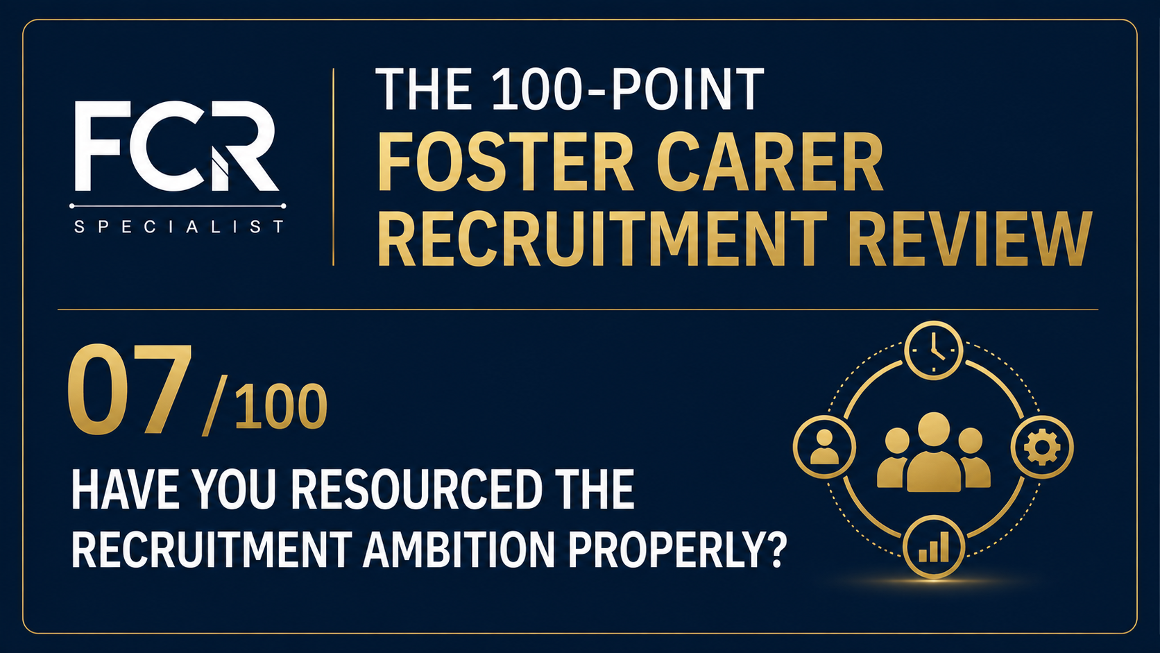 POINT 07/100 — Have You Resourced the Recruitment Ambition Properly?